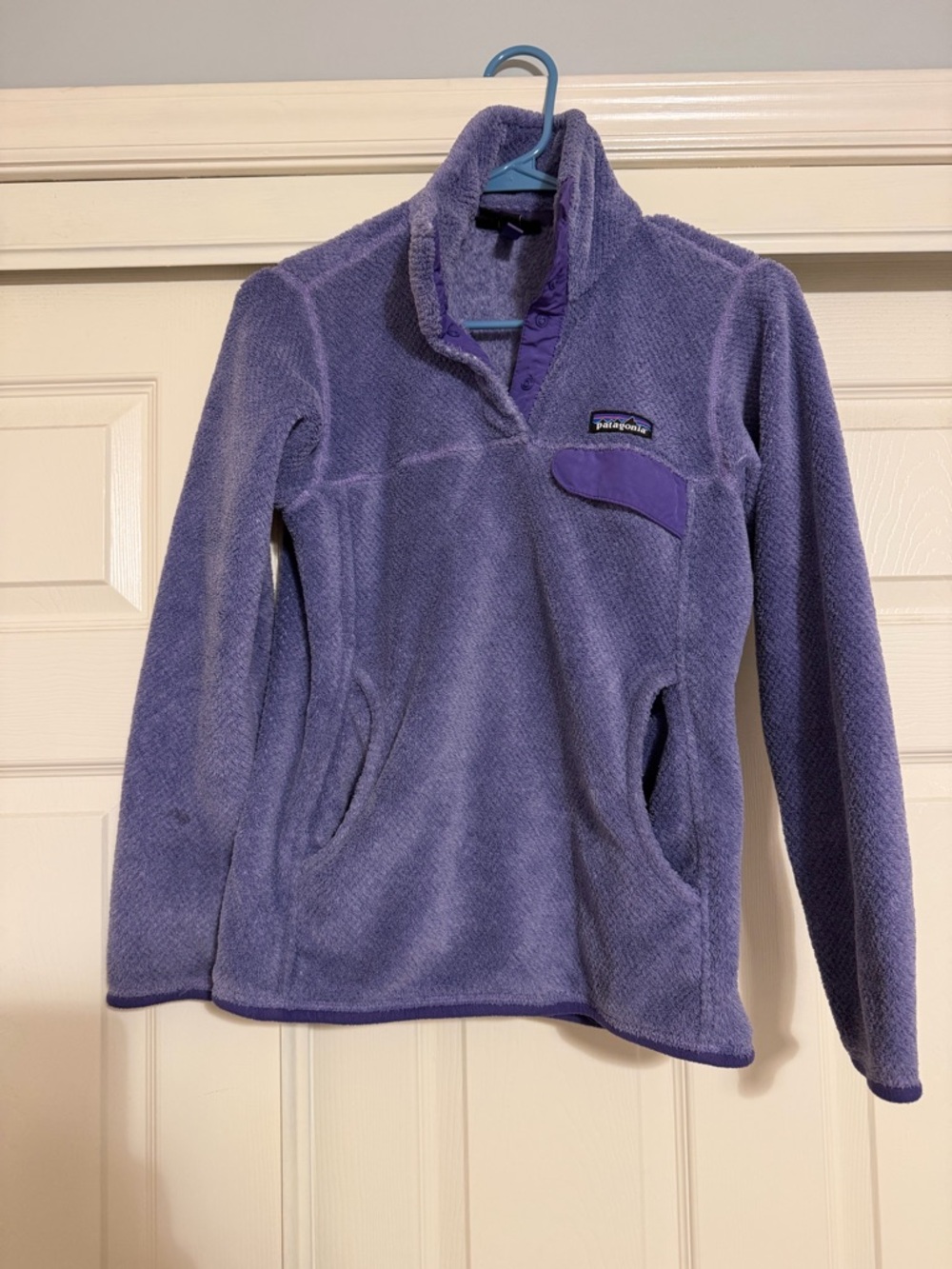 PATAGONIA Women’s Re-Tool Snap-T Fleece Pullover in Purple